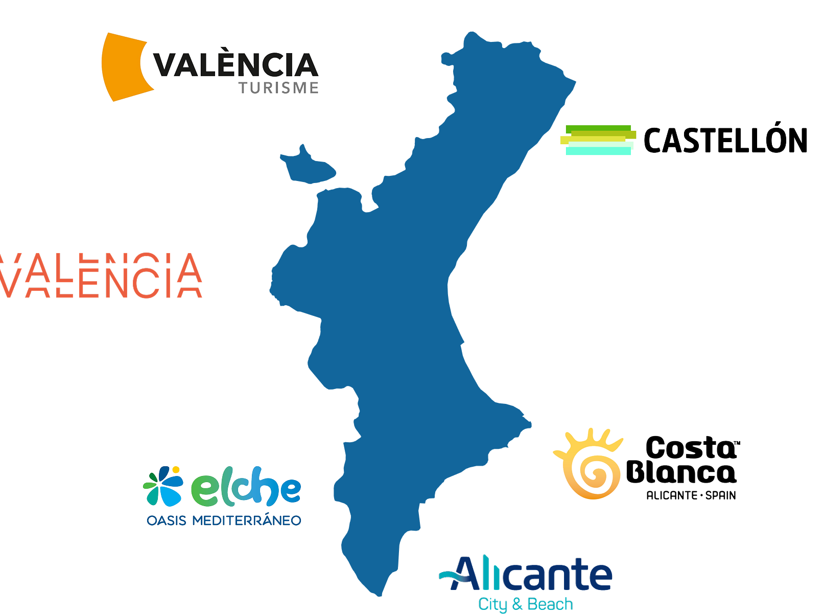 Mapa Comunitat Valenciana